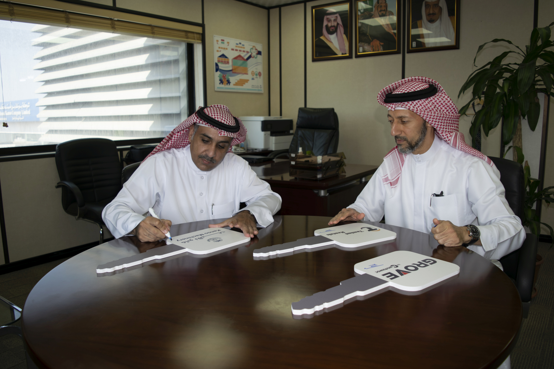 Fahad S Al Tamimi & Partners Co (Tamimi Rentals) invests in Grove rough