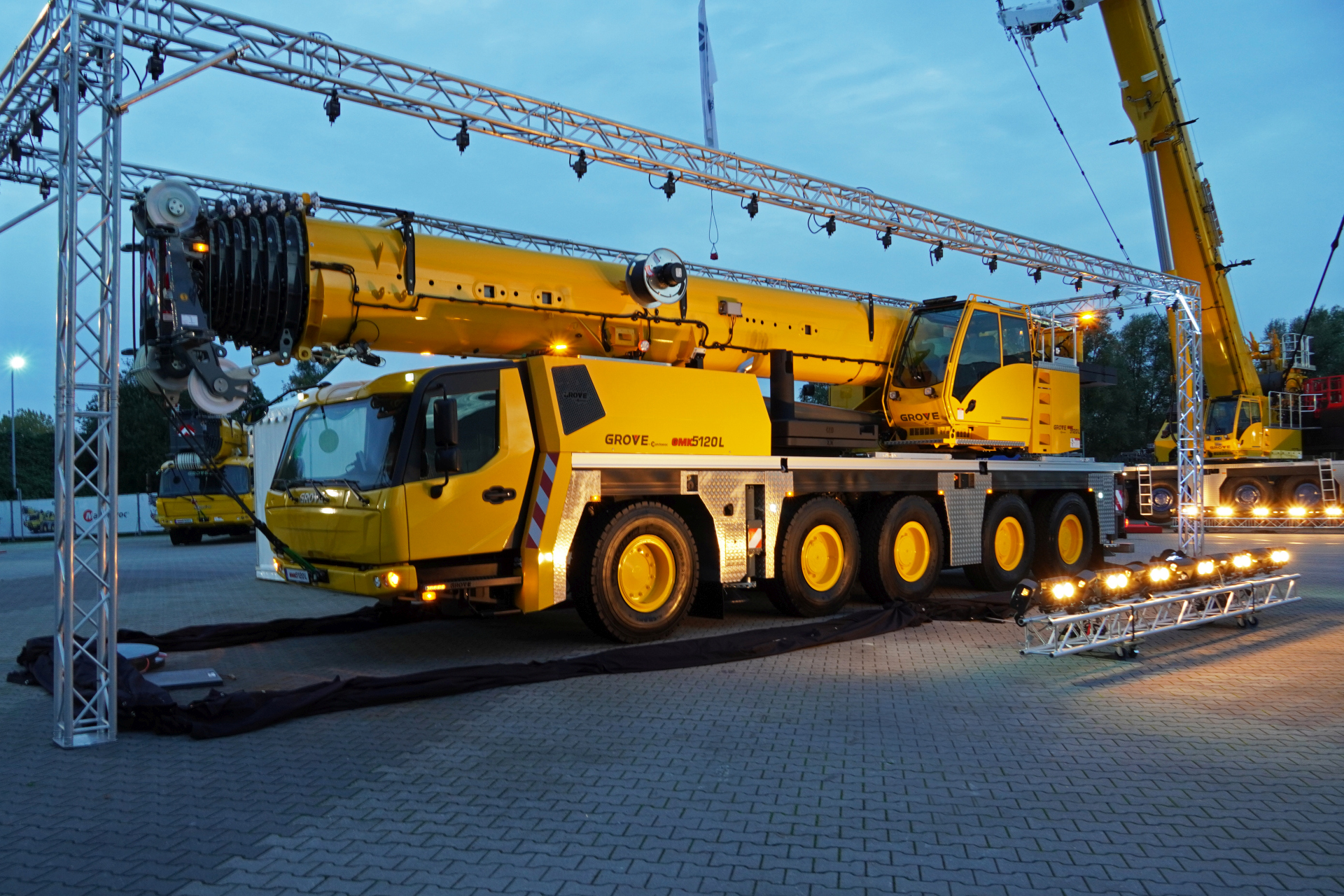 Two new five-axle Grove all-terrain cranes to feature at