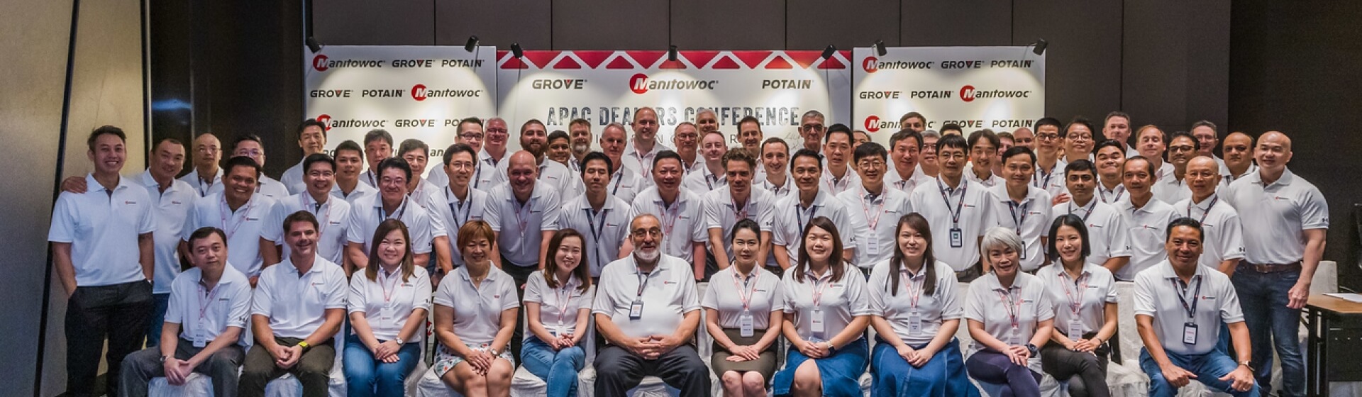 Manitowoc staff and dealers at the company’s Asia-Pacific Distributor Conference 2023. MTW-News-Manitowoc-dealers-gather-in-Singapore-1.jpg