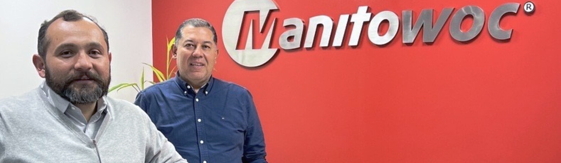 Manitowoc’s Wilson Martinez (L), sales director for South America, and Juan Willis (R), regional business manager for Peru and Argentina, at the new office in Santiago de Surco. Manitowoc-improves-customer-support-in-Latin-America-with-its-new-office-in-Peru.jpg