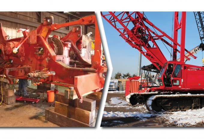 Crawler - before & after Crawler - before & after