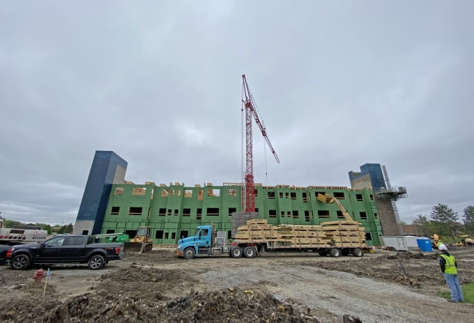 Fager Framing reduces build time by 50% with Potain self-erecting tower crane (Picture 5) Fager-Framing-reduces-build-time-by-50%-with-Potain-self-erecting-tower-crane-05.jpg