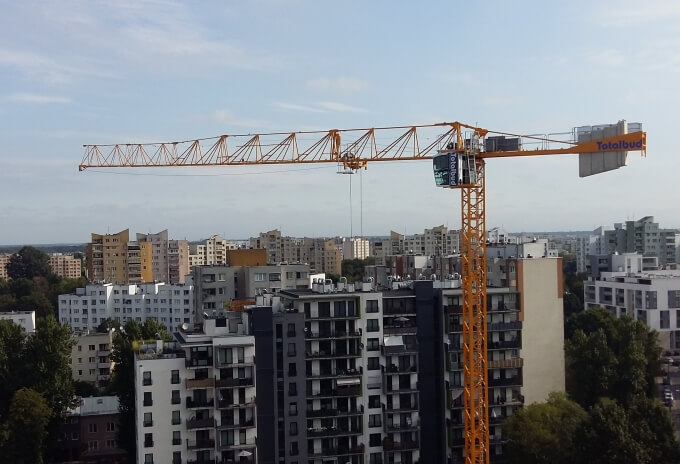 Three Potain cranes keep Warsaw apartment block project on schedule (Picture 2) Three-Potain-cranes-keep-Warsaw-apartment-block-project-on-schedule-02.jpg