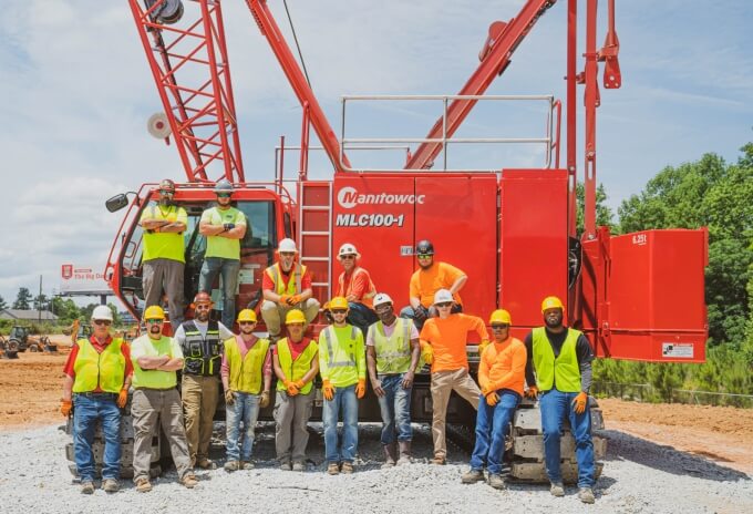 HEC students engage in MLC100-1 assembly safety class as Georgia campus takes delivery of new crawler crane (Picture 1) HEC-students-engage-in-MLC100-1-assembly-safety-class-as-Georgia-campus-takes-delivery-of-new-crawler-crane-01.jpg