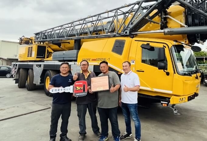 Taiwan’s Fu Yifa makes first Grove acquisition with GMK5250XL-1 (image 2) Manitowoc-News--Taiwans-Fu-Yifa-makes-first-Grove-acquisition-with-GMK5250XL-1_02.jpg