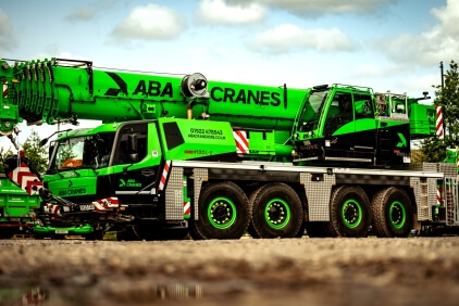 The new Grove GMK4100L-2 cranes for ABA Crane Hire replace previous generation machines. ABA-Crane-Hire-gets-a-refresh-with-two-new-Grove-GMK4100L-2s_01.jpg