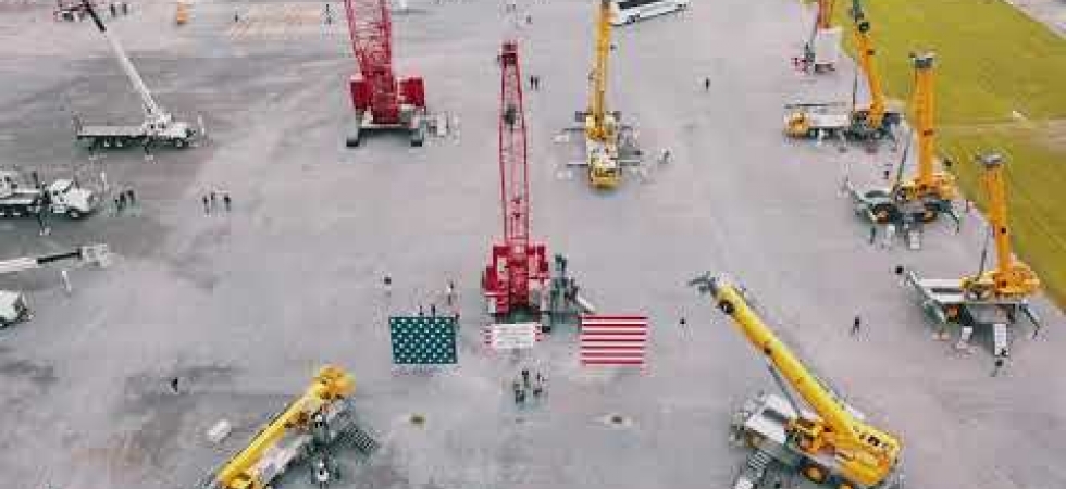 Manitowoc Crane Days Drone Footage